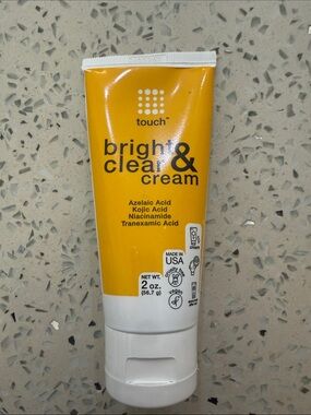 touch Bright & Clear Cream - Yellow - Acne & Blemish Treatment